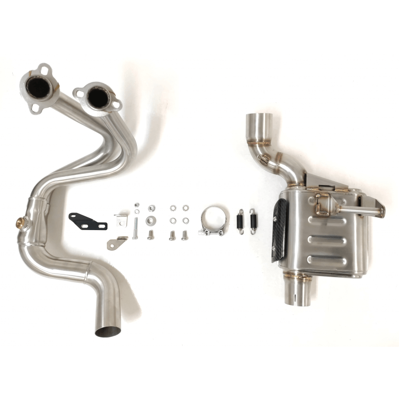 IXIL RC Auspuff Komplettanlage passend für Kawasaki Z 650 / Ninja 650 2023-2024