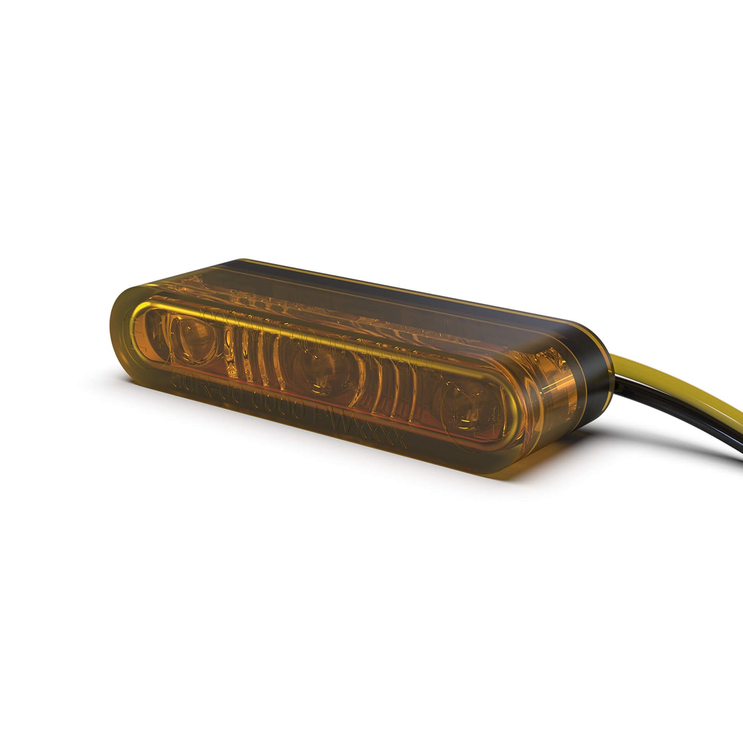 HIGHSIDER Star-MX1 Motorrad LED Blinker Modul Orange E-geprüft (Paar)
