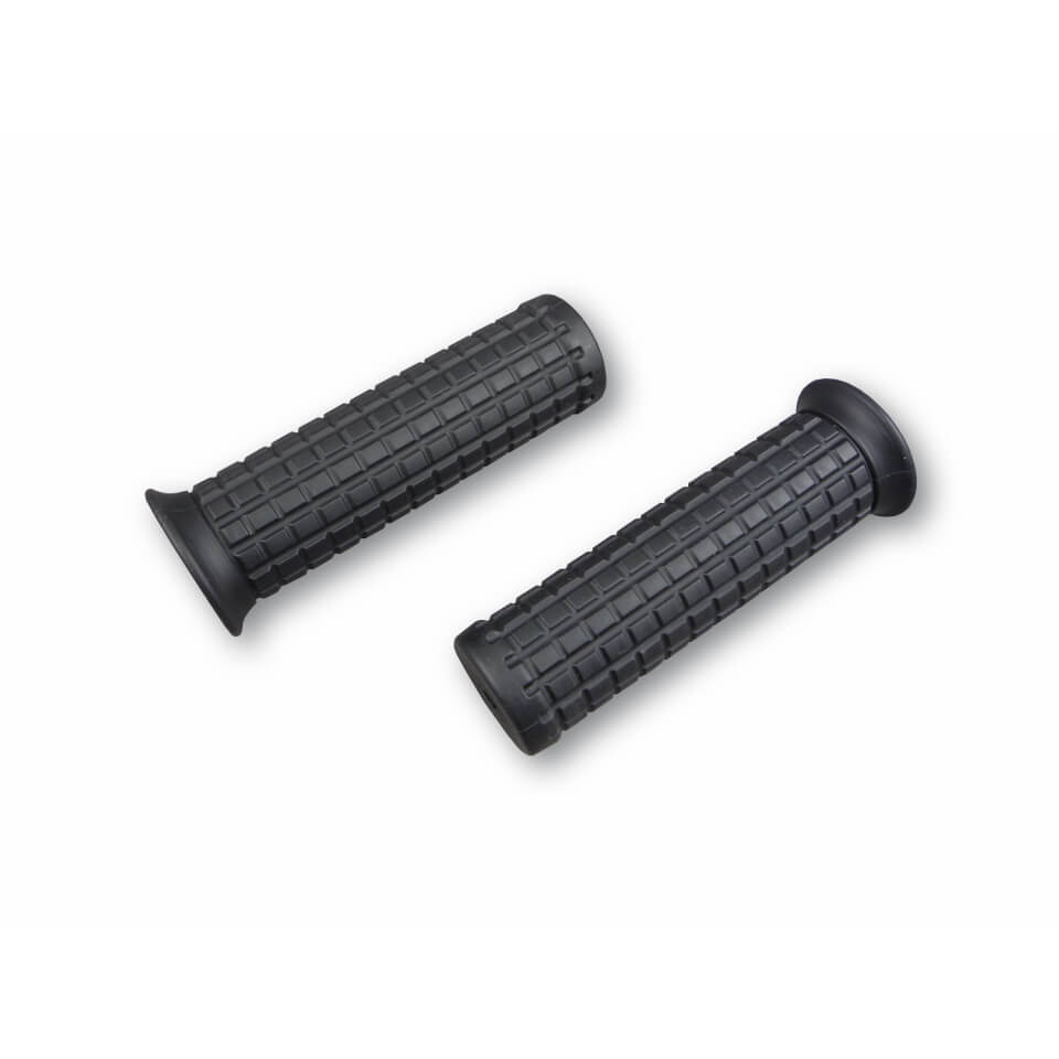 Custom Old Style Lenkergriffe 1 Zoll (25,4 mm) schwarz Paar