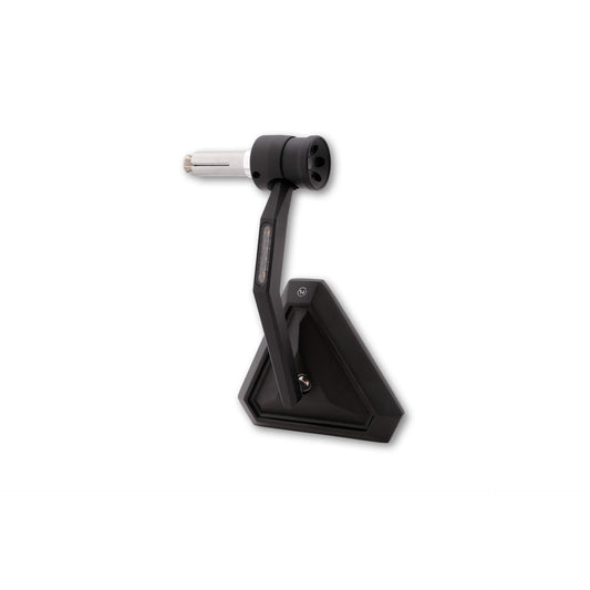 HIGHSIDER Tetra Motorrad Lenkerendenspiegel LED Blinker Schwarz E-geprüft 1Stck