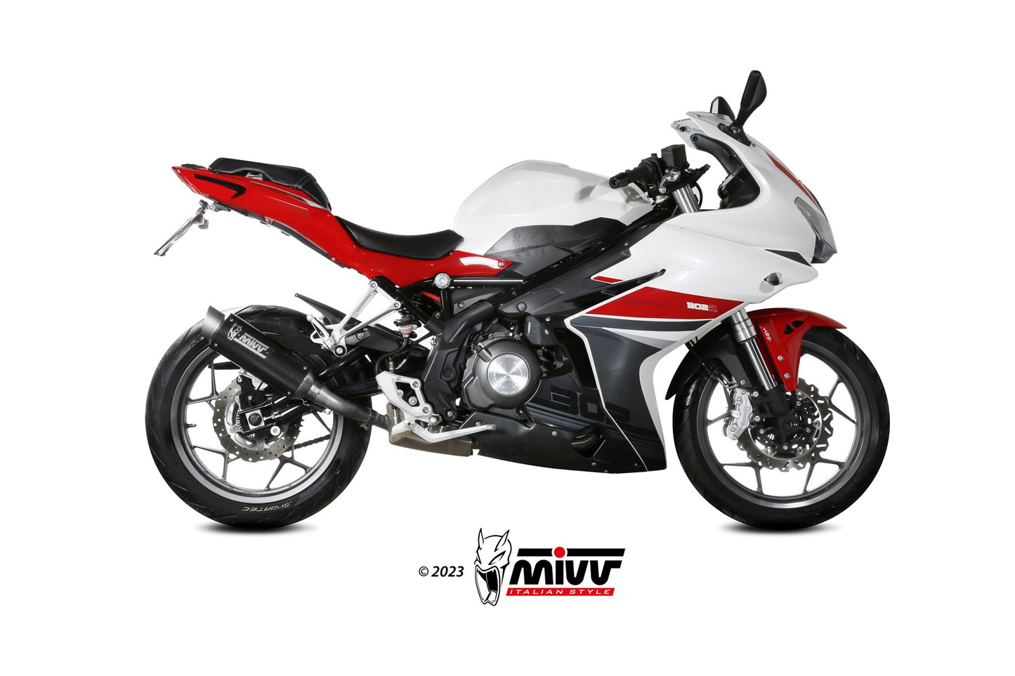 MIVV GPpro Auspuff Carbon passend für BENELLI BN 302 R 2017-2020