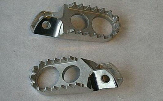 BIHR Fußrasten Stahl passend für Honda CR 125 R 1988-1994 - Kama Bike Parts