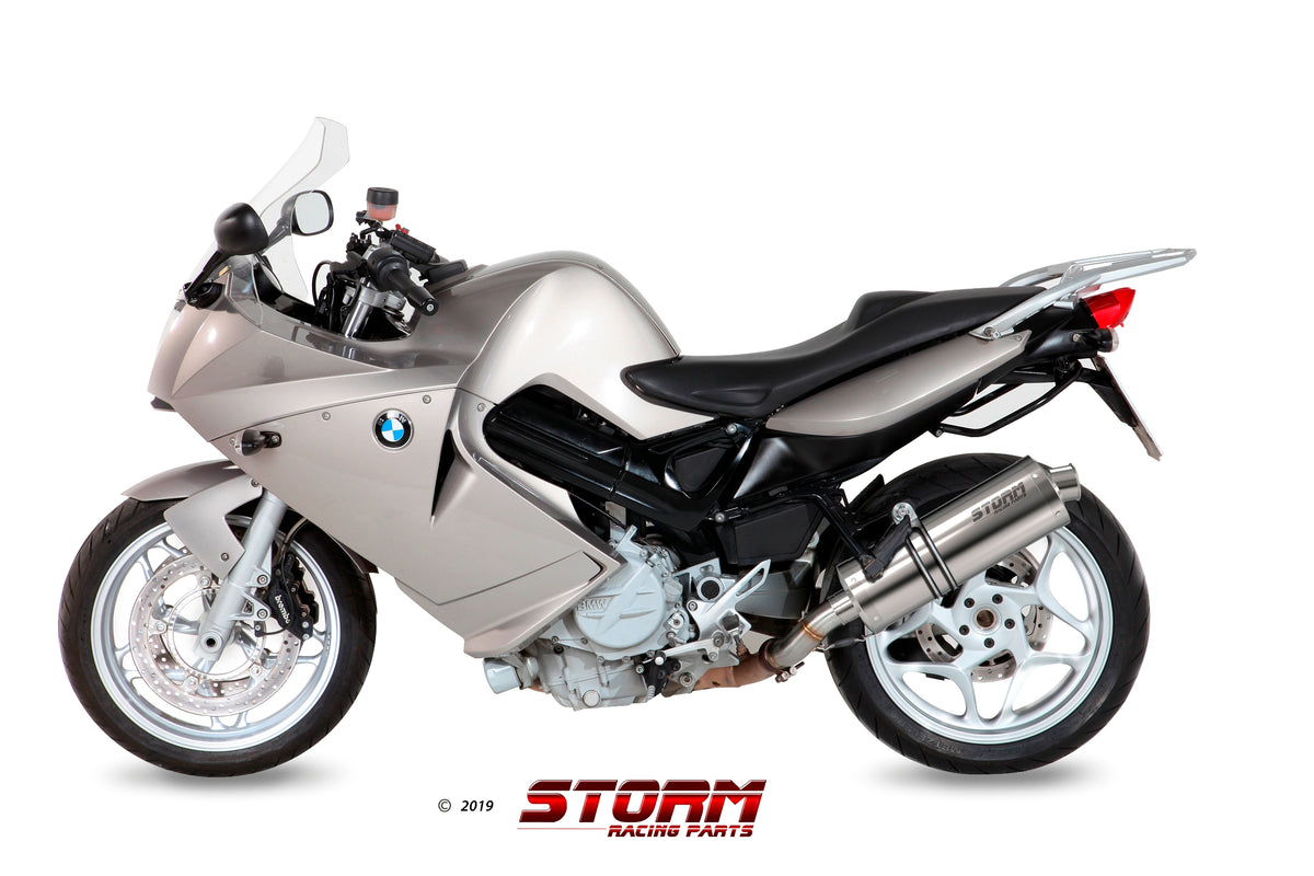STORM OVAL Auspuff passend für BMW F 800 S / ST 2006-2012