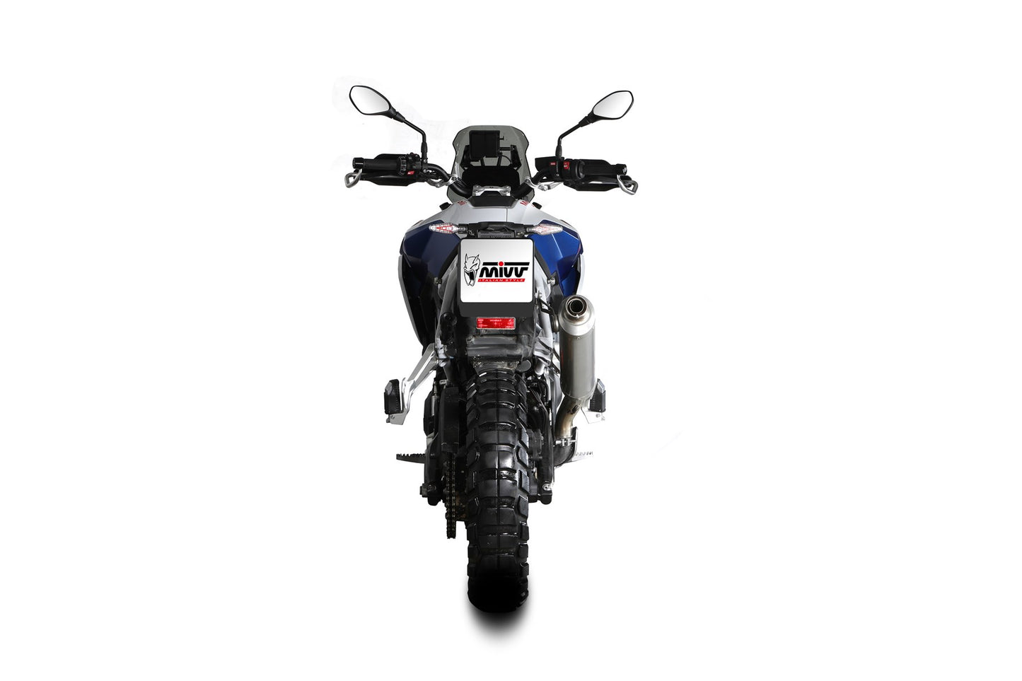 MIVV DAKAR Auspuff Edelstahl passend für BMW F 900 GS 2024-2026