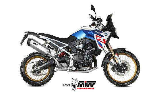 MIVV Speed Edge Auspuff Edelstahl passend für BMW F 900 GS 2024-2026