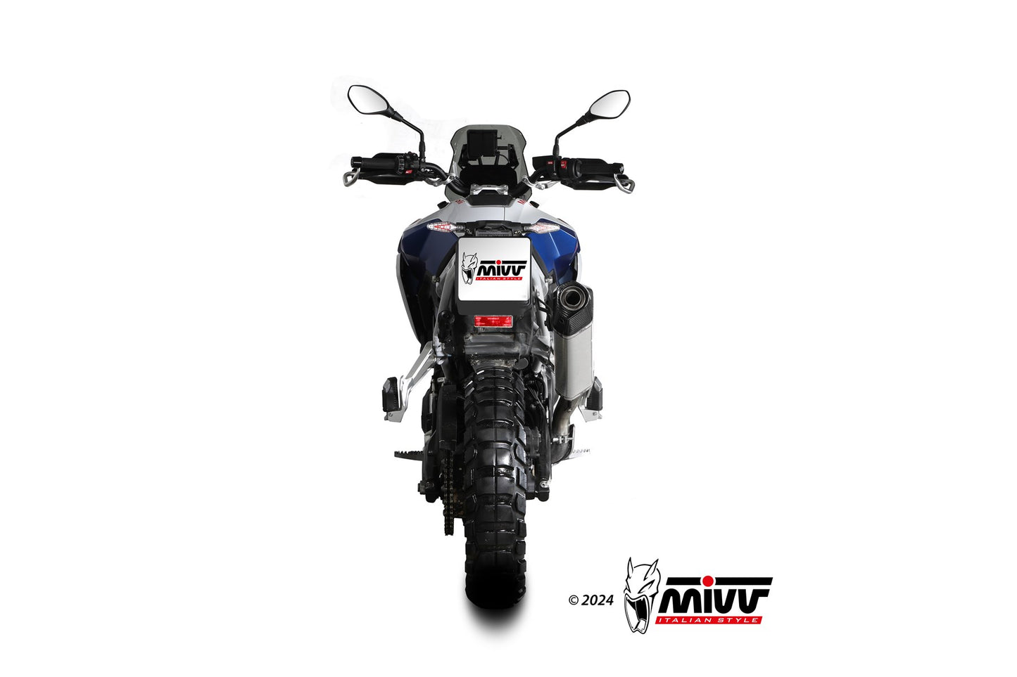 MIVV Speed Edge Auspuff Edelstahl passend für BMW F 900 GS 2024-2026