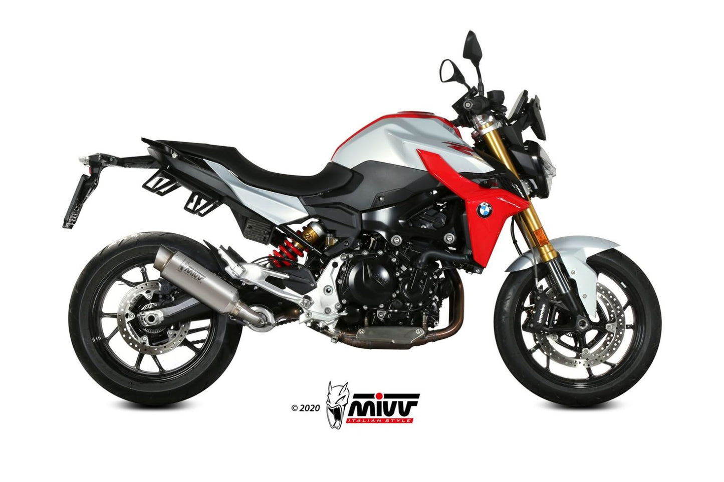 MIVV GPPro Auspuff Titan passend für BMW F 900 R 2020-2026