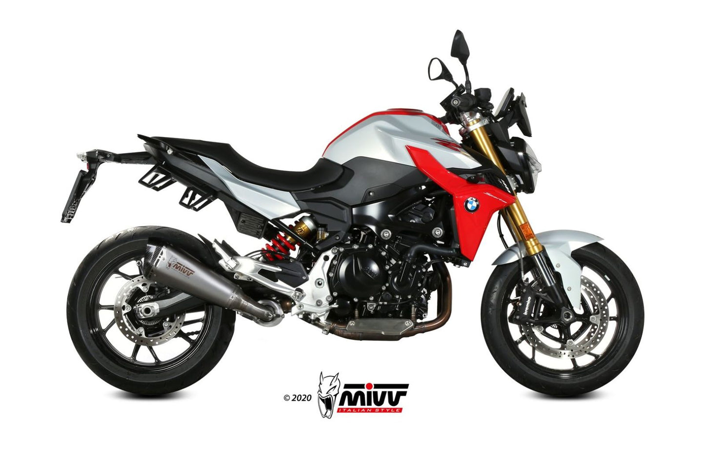 MIVV Delta Race Auspuff Edelstahl passend für BMW F 900 R 2020-2026