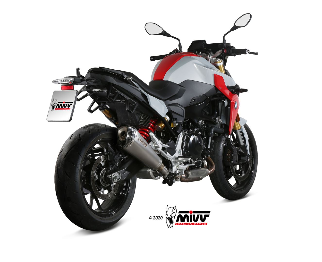 MIVV Delta Race Auspuff Edelstahl passend für BMW F 900 R 2020-2026