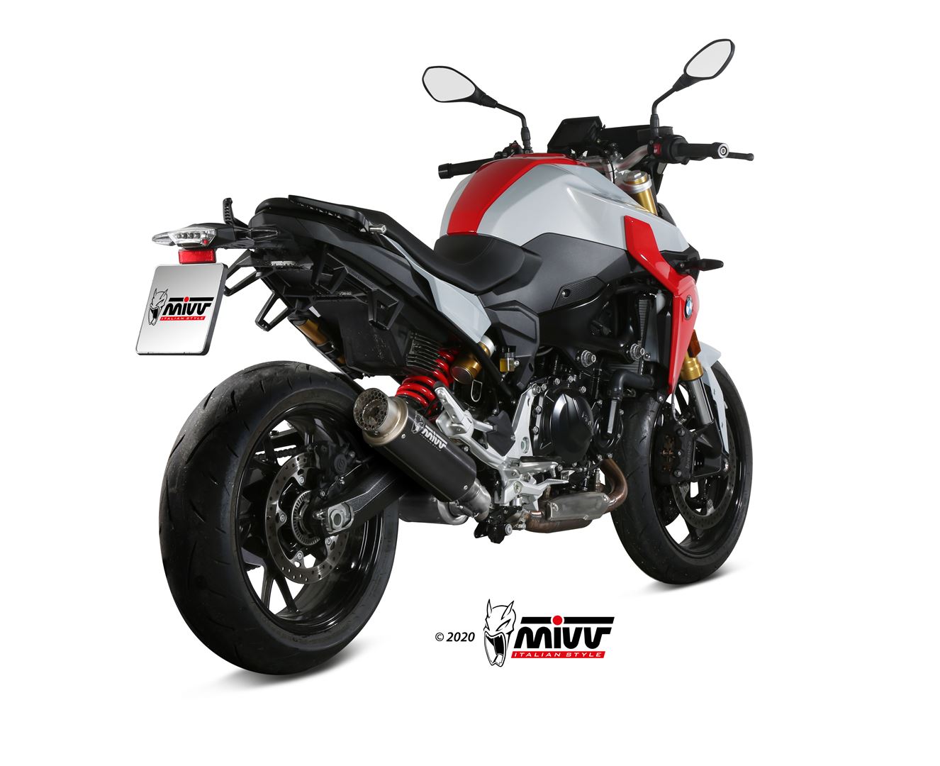 MIVV GPpro Auspuff schwarz passend für BMW F 900 R 2020-2026