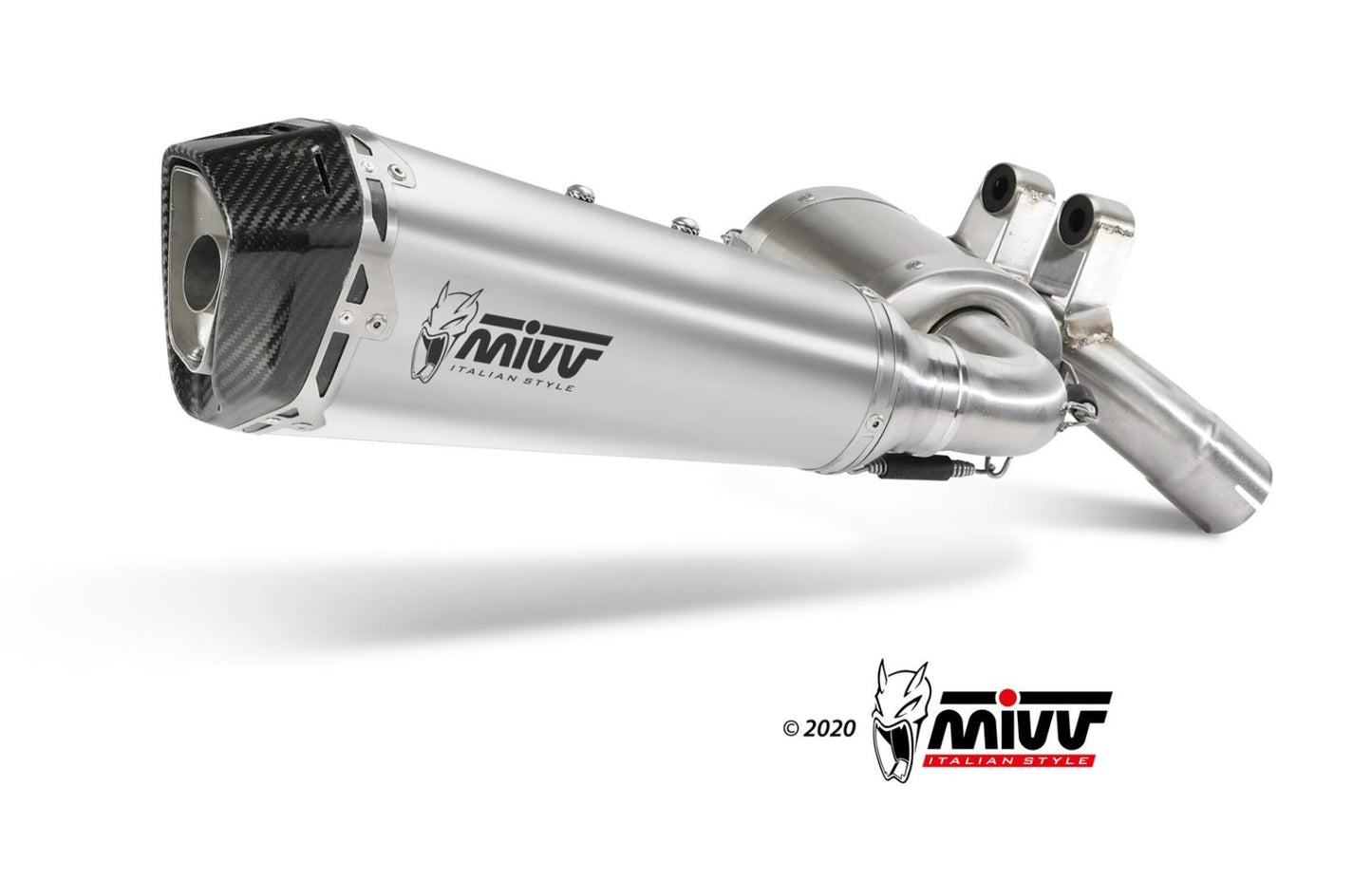MIVV Delta Race Auspuff Edelstahl passend für BMW F 900 R 2020-2026