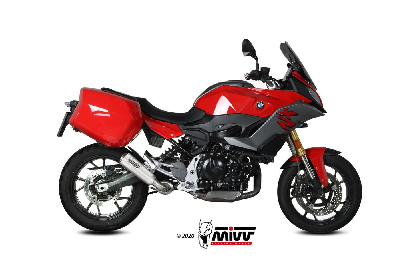 MIVV X-M1 Auspuff Titan passend für BMW F 900 XR 2020-2026