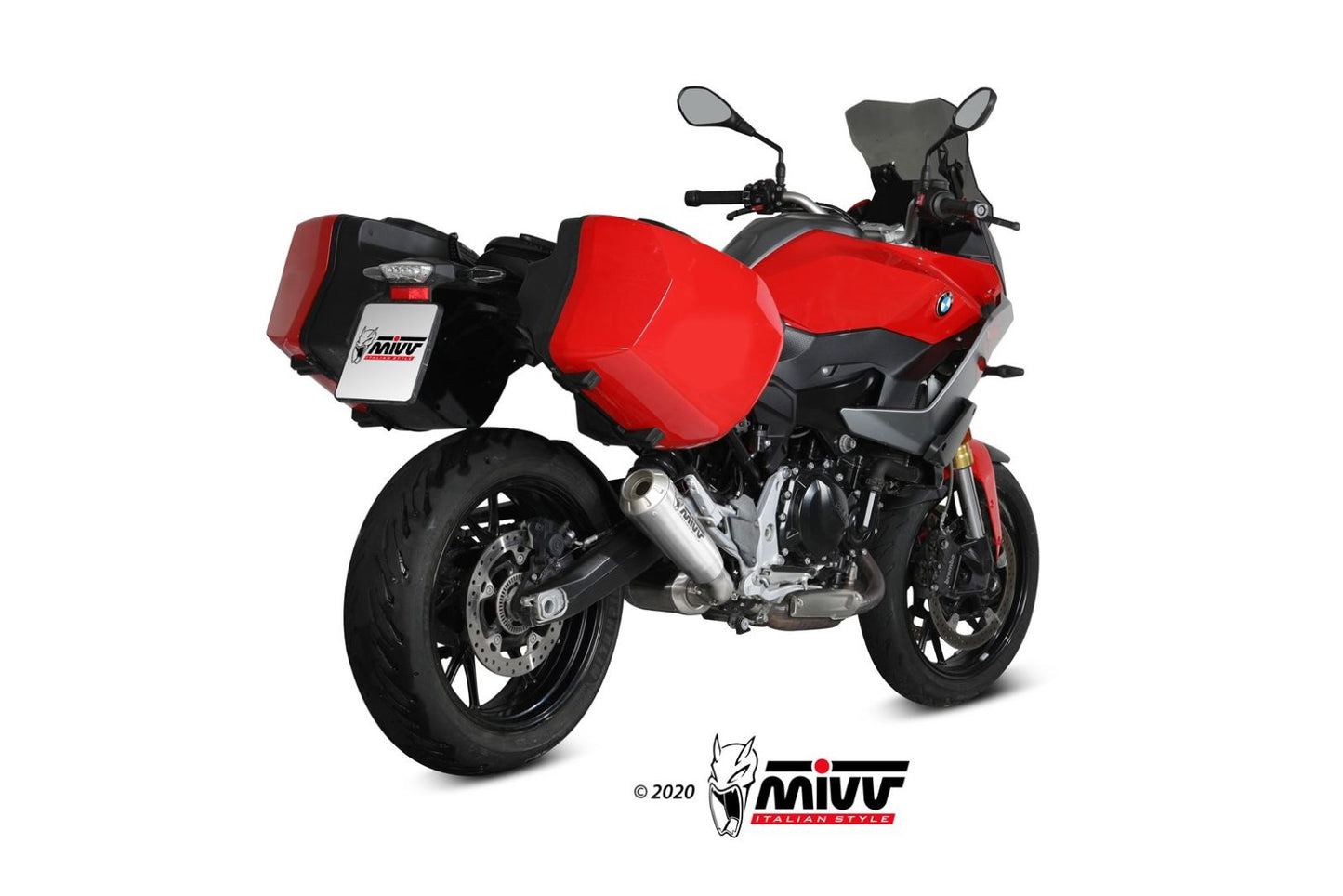 MIVV X-M1 Auspuff Titan passend für BMW F 900 XR 2020-2026
