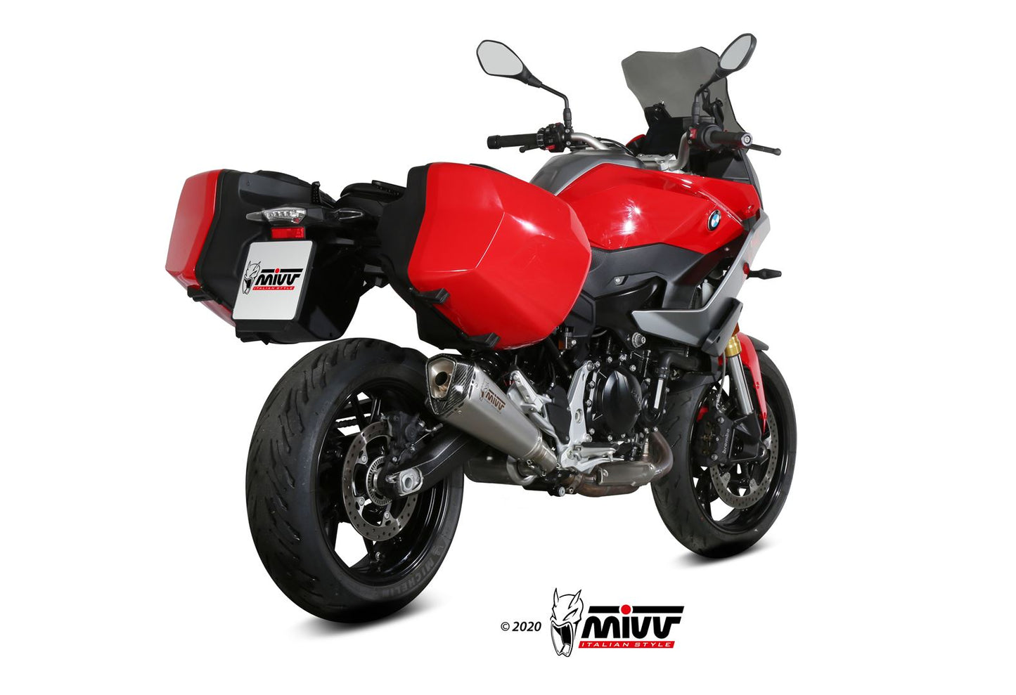 MIVV Delta-Race Auspuff Edelstahl passend für BMW F 900 XR 2020-2026