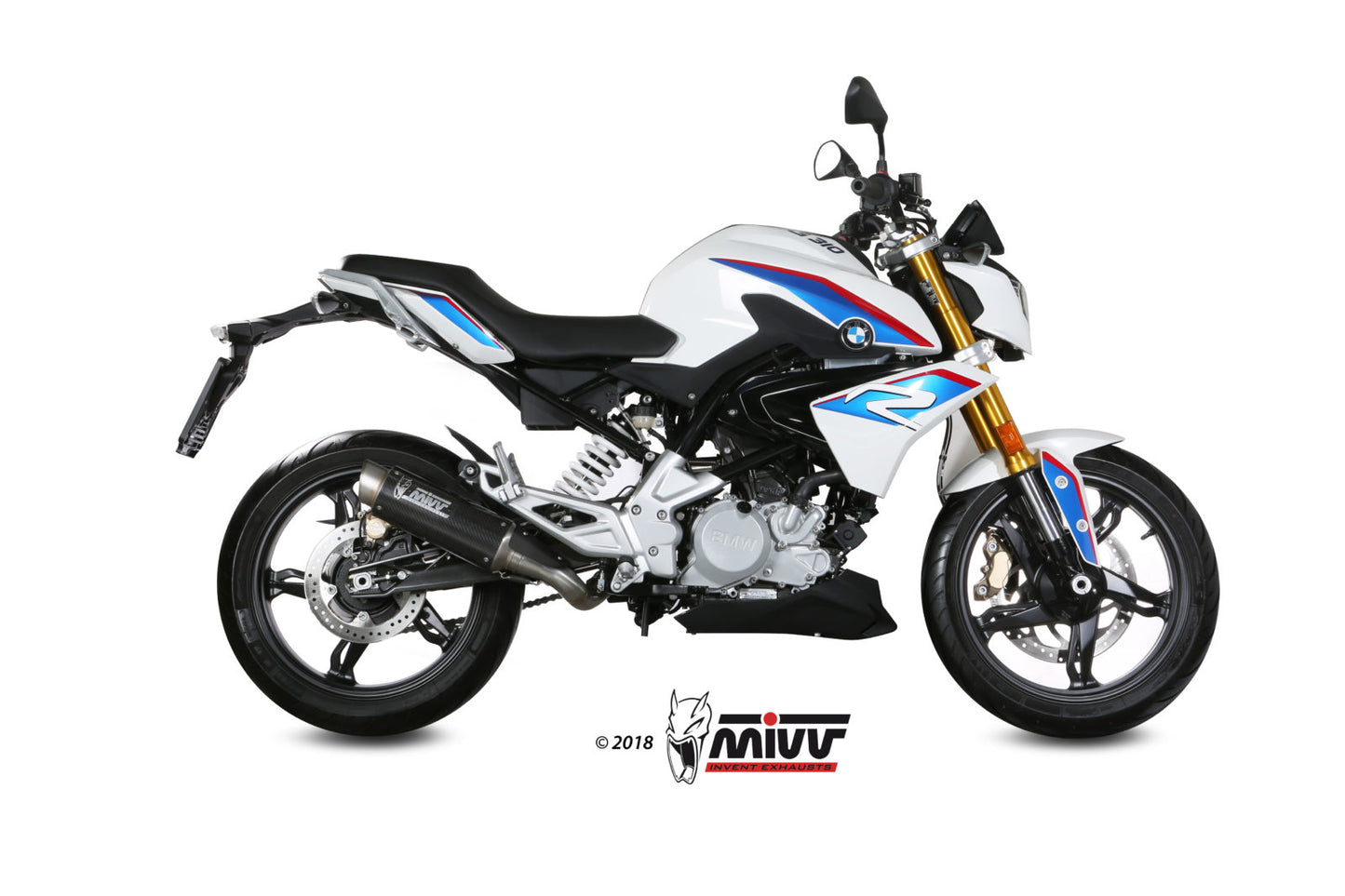 MIVV GPpro Auspuff Carbon passend für BMW G 310 R 2018-2024