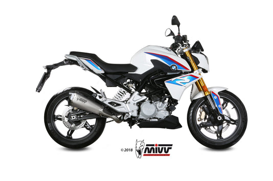 MIVV Delta Race Auspuff Komplettanlage passend für BMW G 310 R 2018-2024