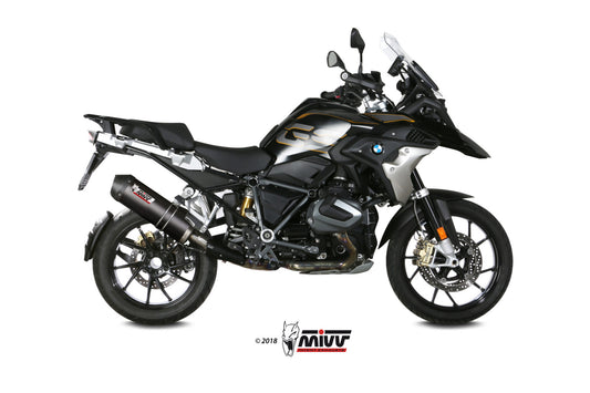 MIVV Oval Auspuff Carbon passend für BMW R 1250 GS / ADVENTURE 2019-2023
