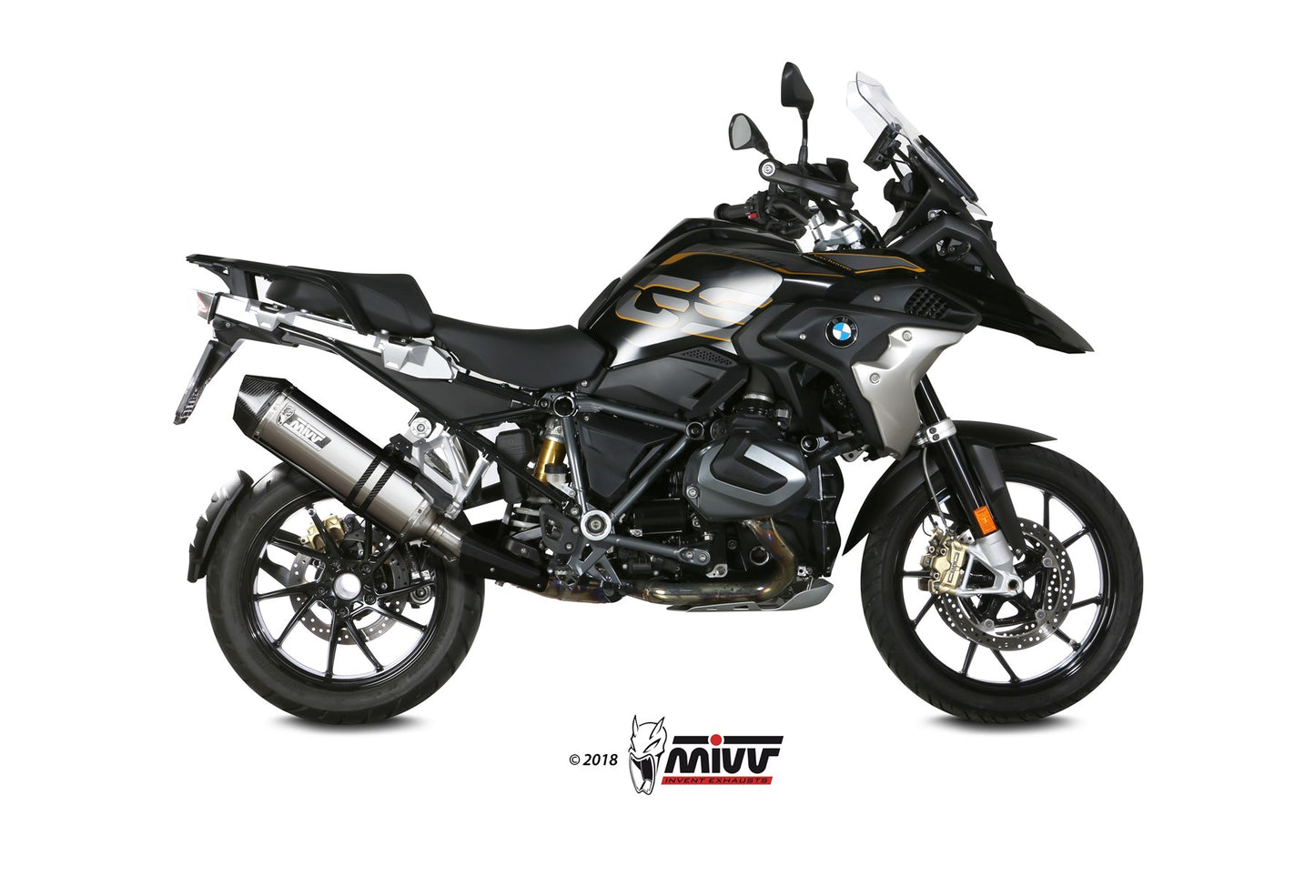 MIVV Speed Edge Auspuff passend für BMW R 1250 GS / ADVENTURE 2019-2023