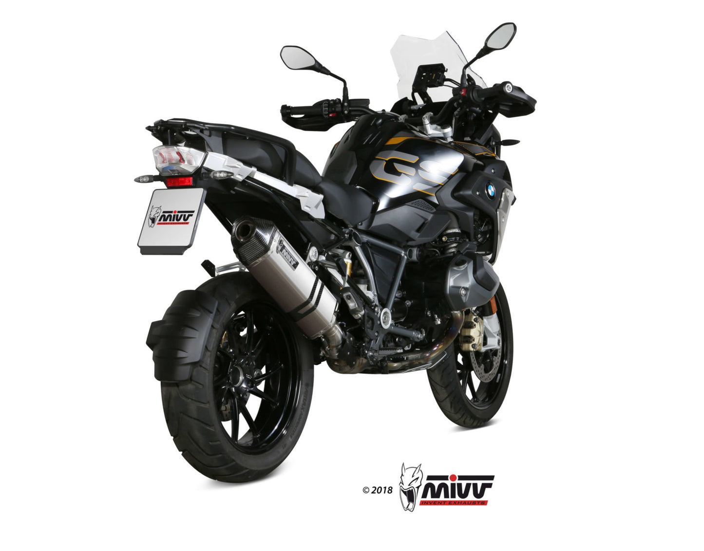 MIVV Speed Edge Auspuff passend für BMW R 1250 GS / ADVENTURE 2019-2023