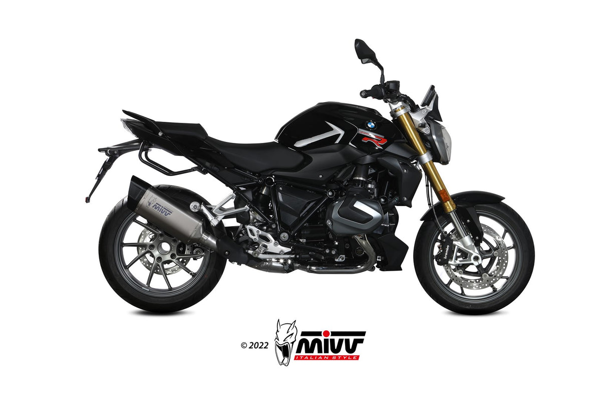MIVV SR-1 Auspuff Titan passend für BMW R 1250 R / RS 2021-2024