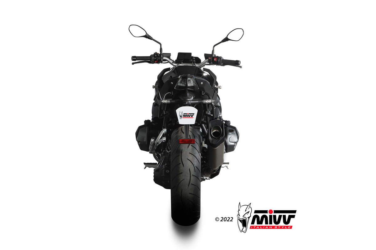 MIVV SR-1 Auspuff Titan passend für BMW R 1250 R / RS 2021-2024