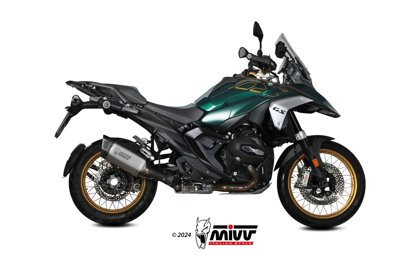 MIVV SR-1 Auspuff Titan passend für BMW R 1300 GS 2024-2026