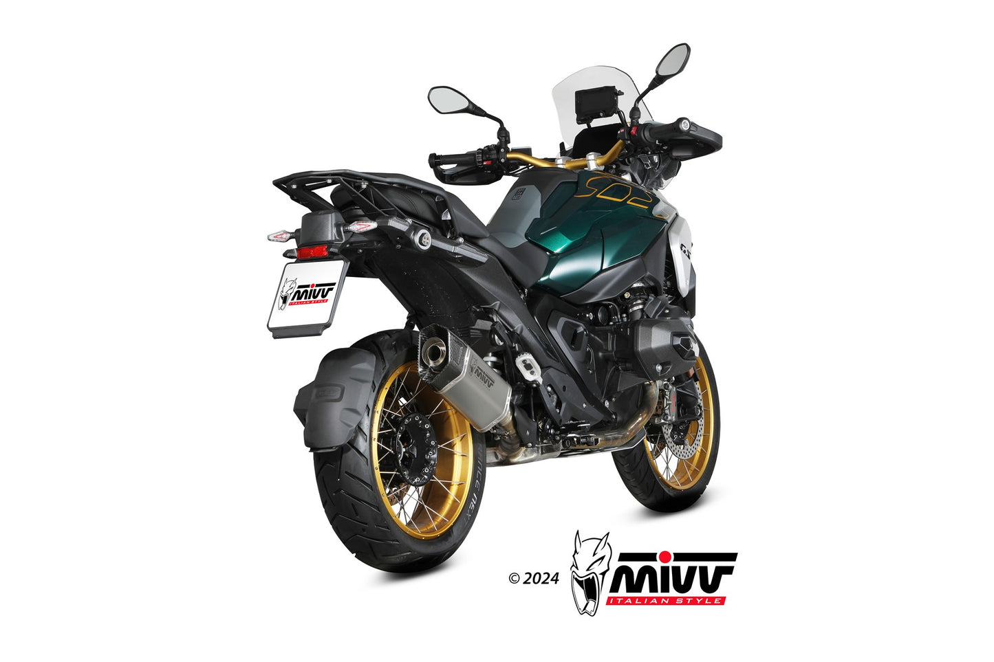 MIVV SR-1 Auspuff Titan passend für BMW R 1300 GS 2024-2026
