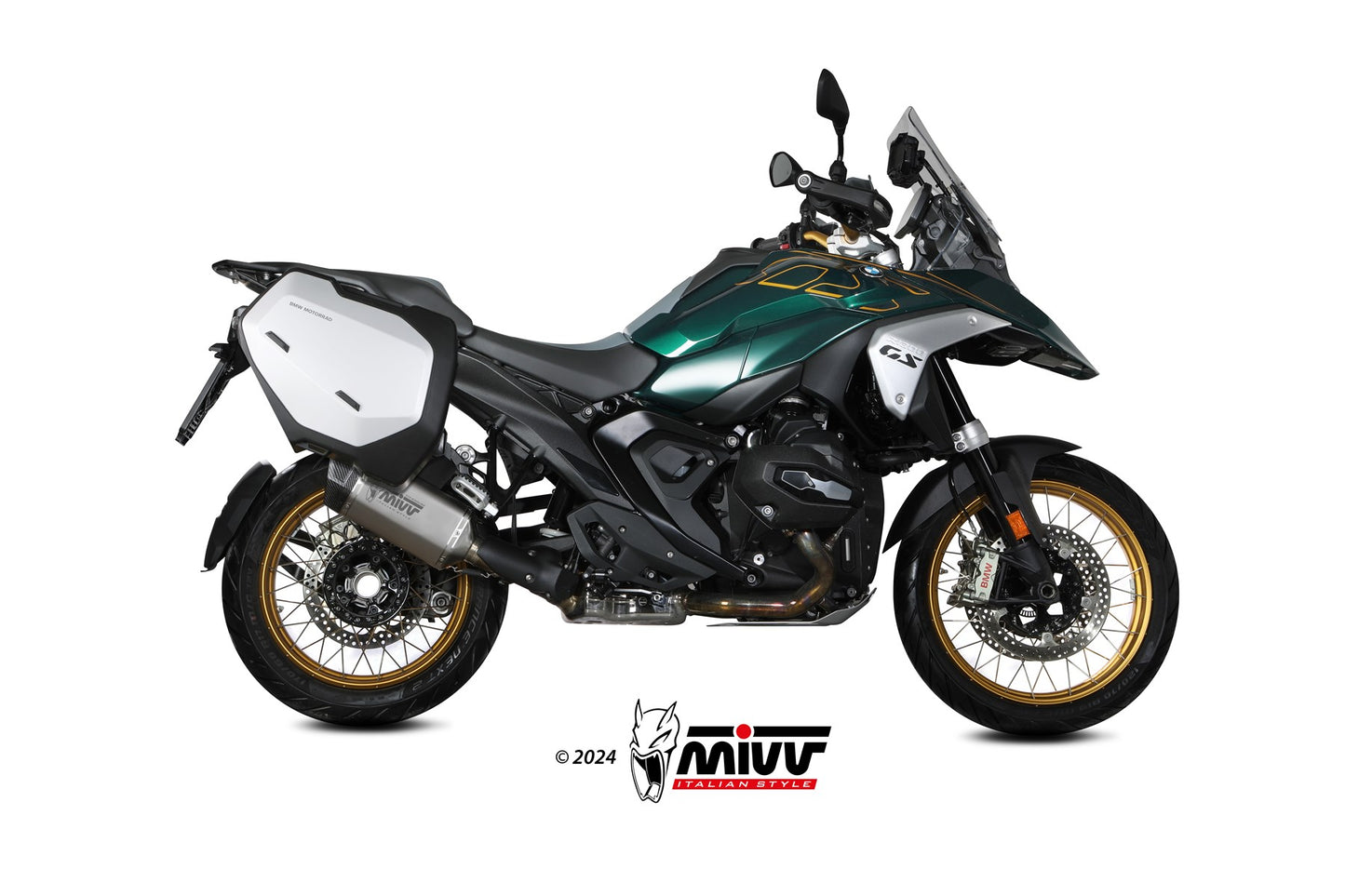 MIVV SR-1 Auspuff Titan passend für BMW R 1300 GS 2024-2026
