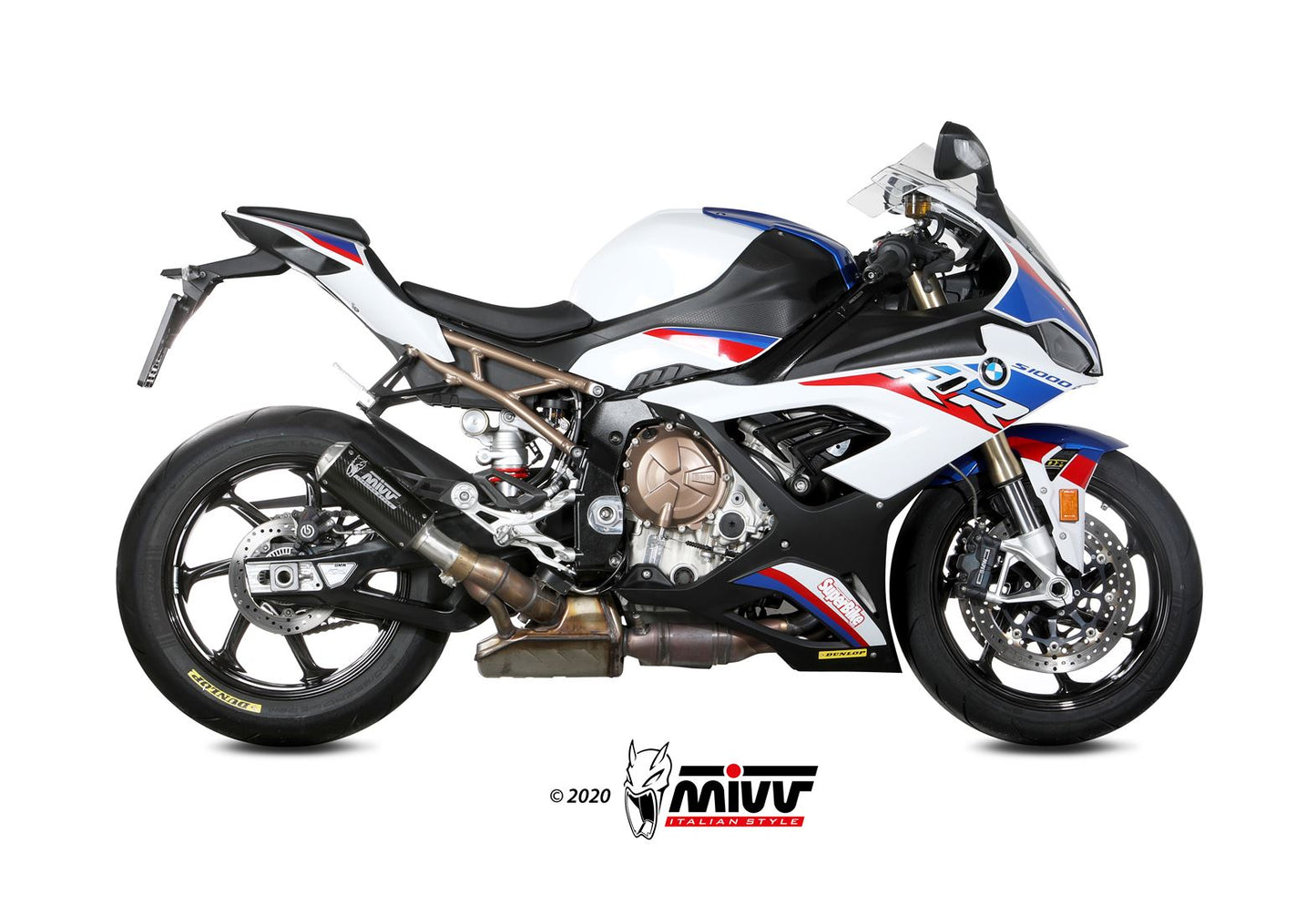 MIVV MK3 Auspuff Carbon passend für BMW S 1000 RR 2019-2026