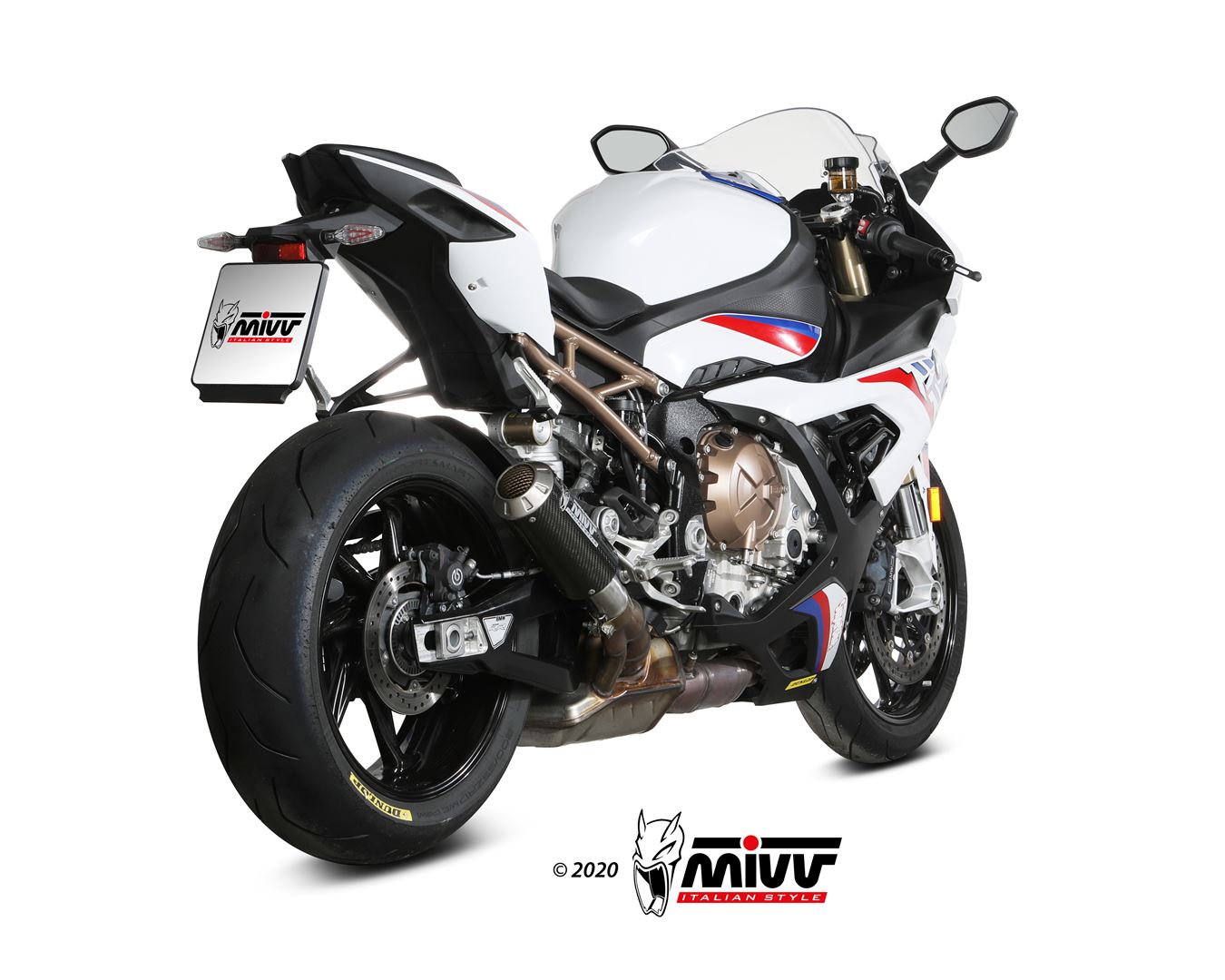 MIVV MK3 Auspuff Carbon passend für BMW S 1000 RR 2019-2026