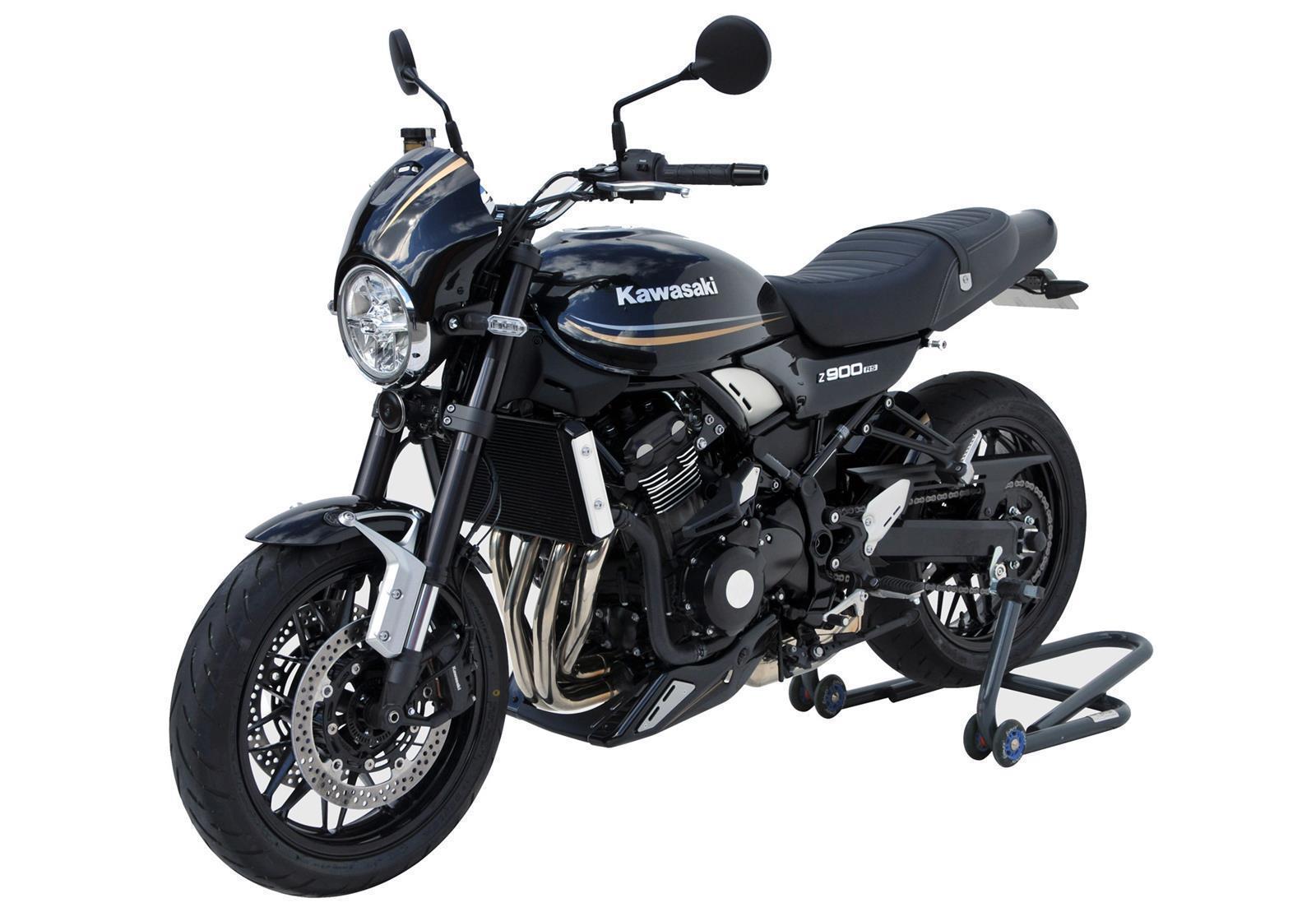 BODYSTYLE Hinterradabdeckung mit Alu-Kettenschutz passend für Kawasaki Z 900 RS 2018-2019 - Kama Bike Parts