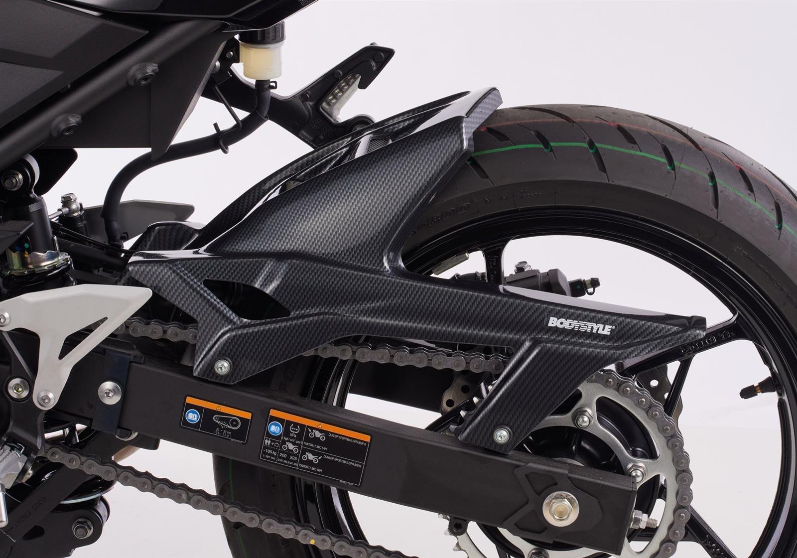 BODYSTYLE Hinterradabdeckung passend für Kawasaki Ninja 400 2018-2023 - Kama Bike Parts
