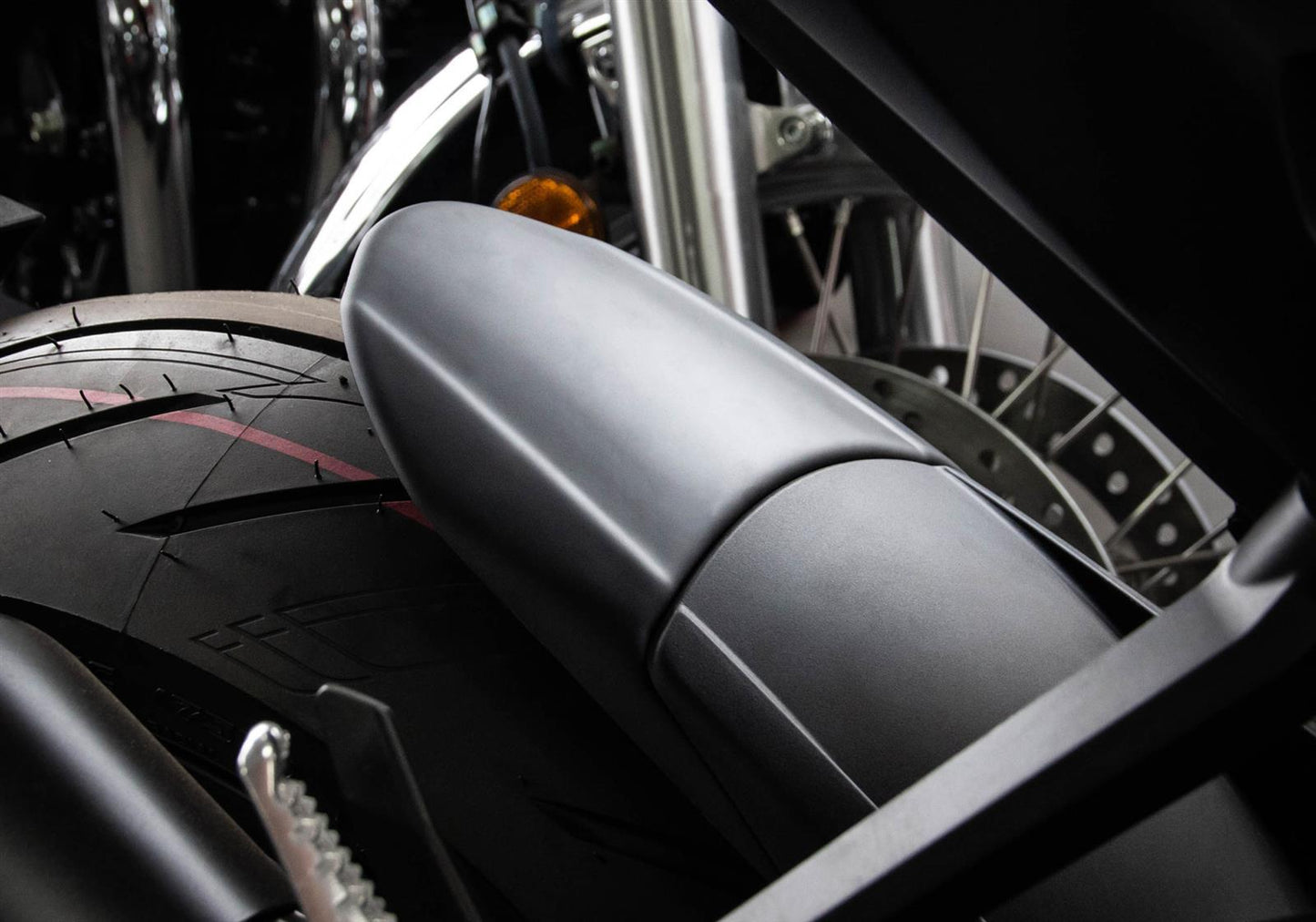 BODYSTYLE Hinterradabdeckungsverlängerung passend für Honda CB 1000 R 2018-2020 - Kama Bike Parts