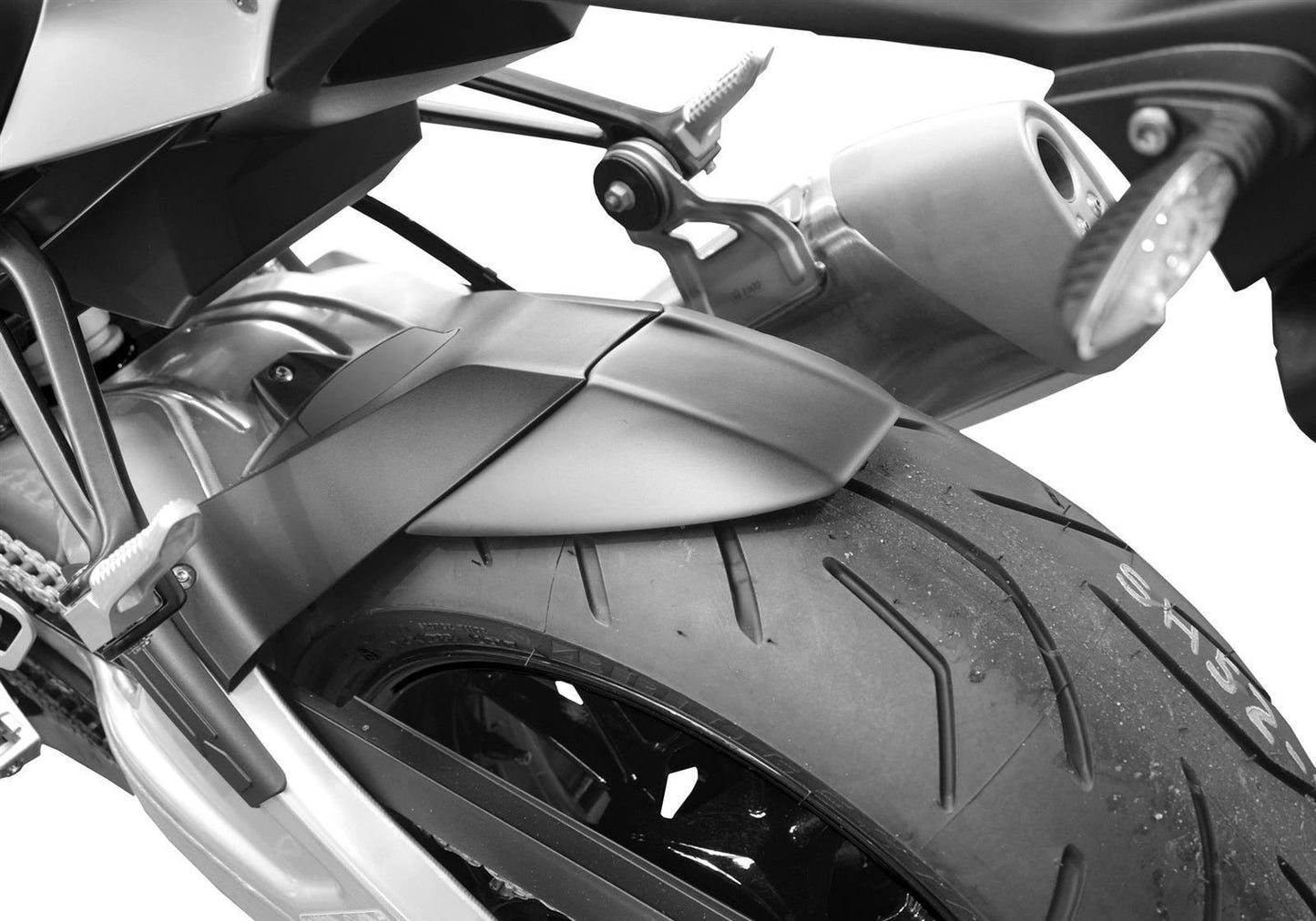 BODYSTYLE Hinterradabdeckungsverlängerung passend für Kawasaki Ninja 1000 SX 2020-2020 - Kama Bike Parts