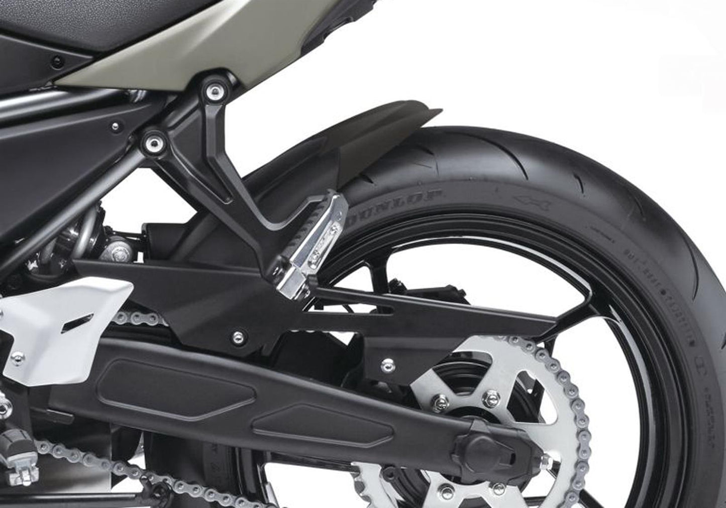 BODYSTYLE Hinterradabdeckungsverlängerung passend für Kawasaki Z 650 2020-2020 - Kama Bike Parts