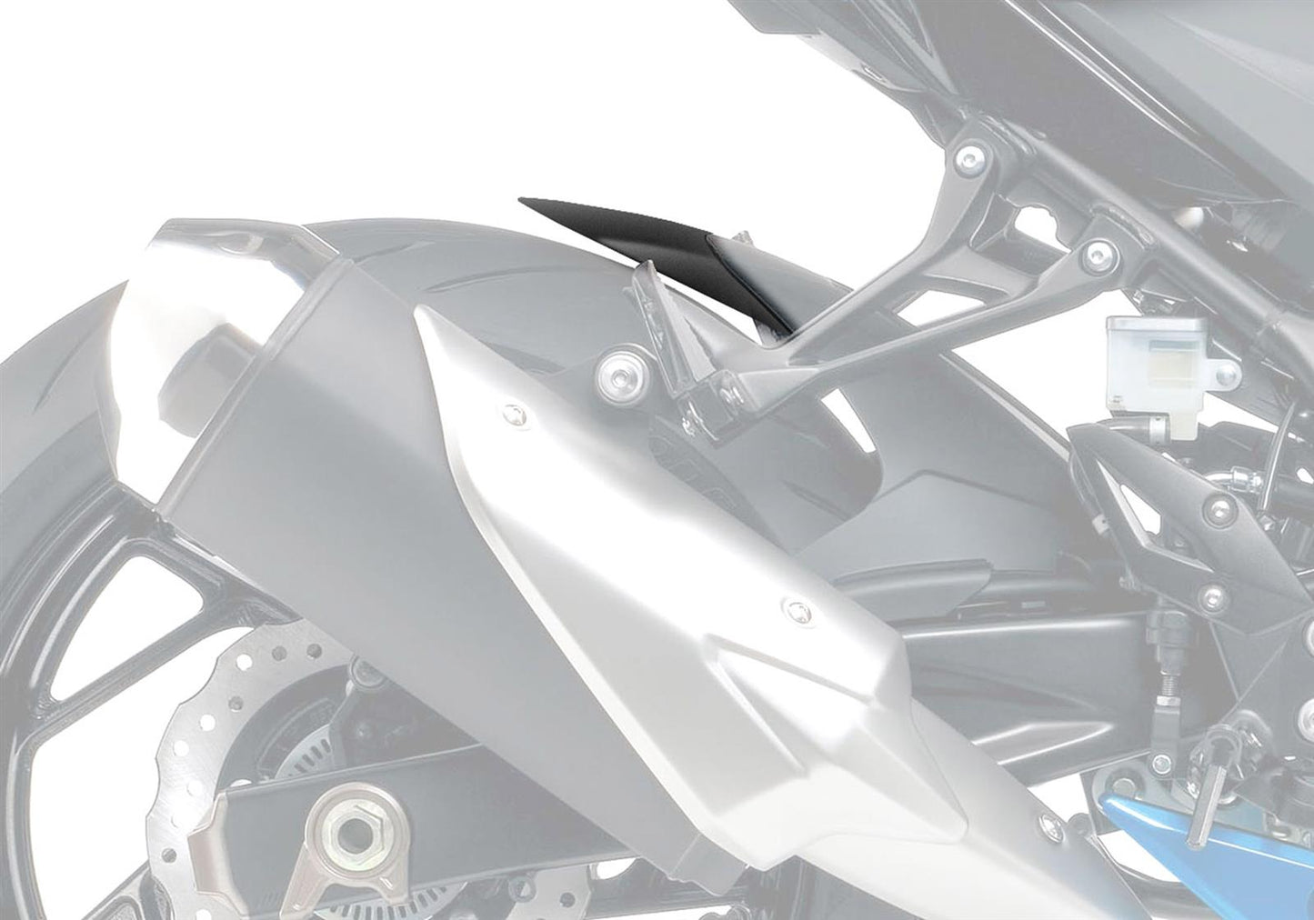 BODYSTYLE Hinterradabdeckungsverlängerung passend für Suzuki GSX-S 750 2017-2020 - Kama Bike Parts
