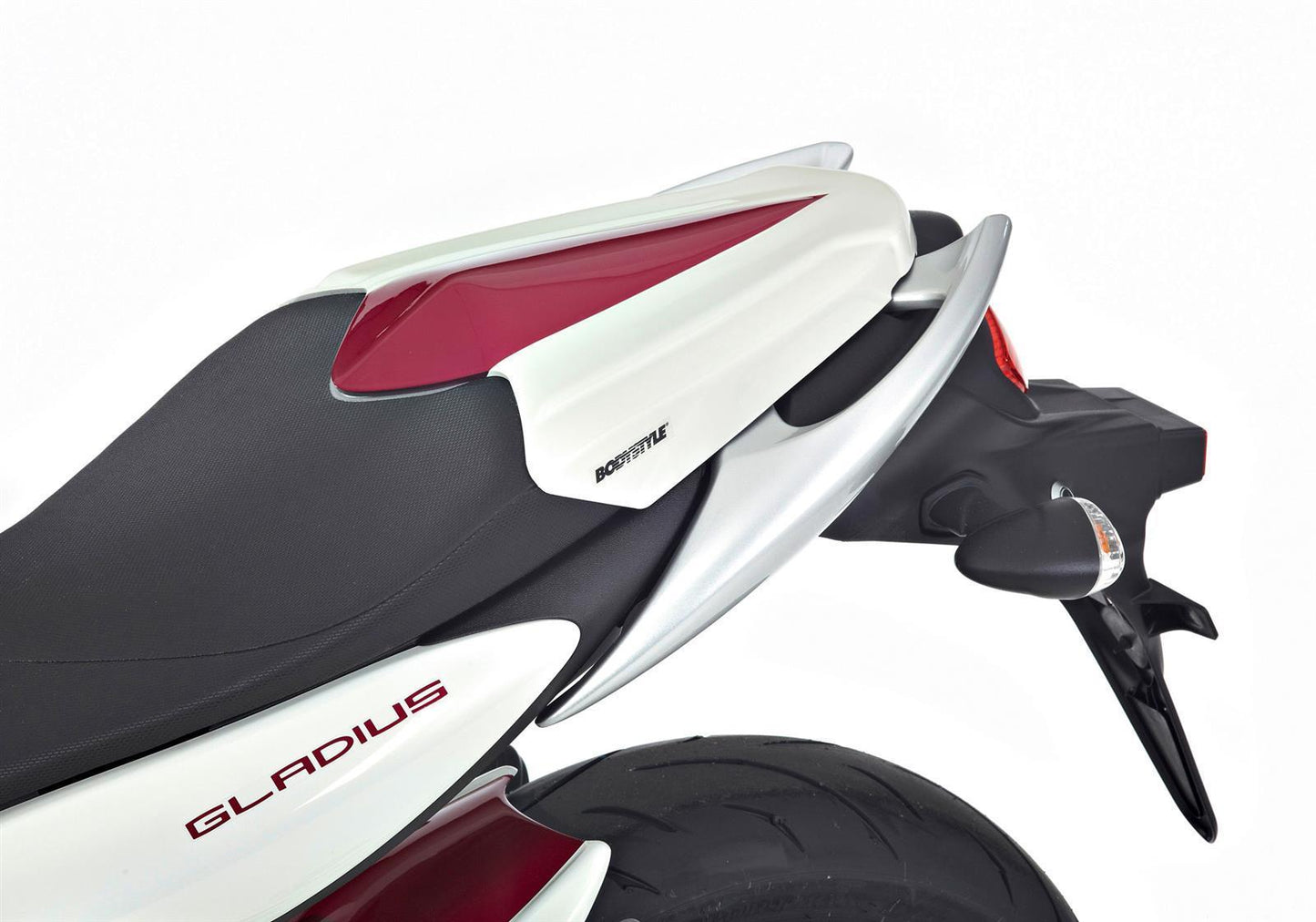 BODYSTYLE Sitzkeil Soziusabdeckung passend für Suzuki Gladius 650 2011-2013 - Kama Bike Parts