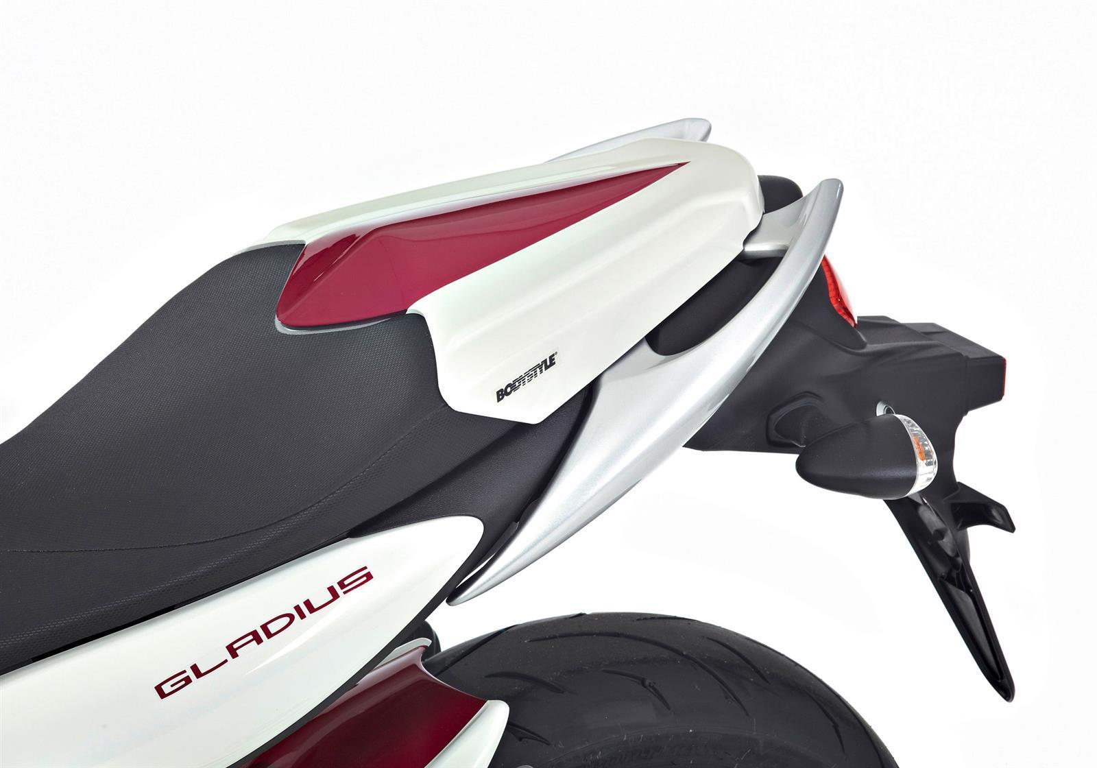BODYSTYLE Sitzkeil Soziusabdeckung passend für Suzuki Gladius 650 2011-2013 - Kama Bike Parts