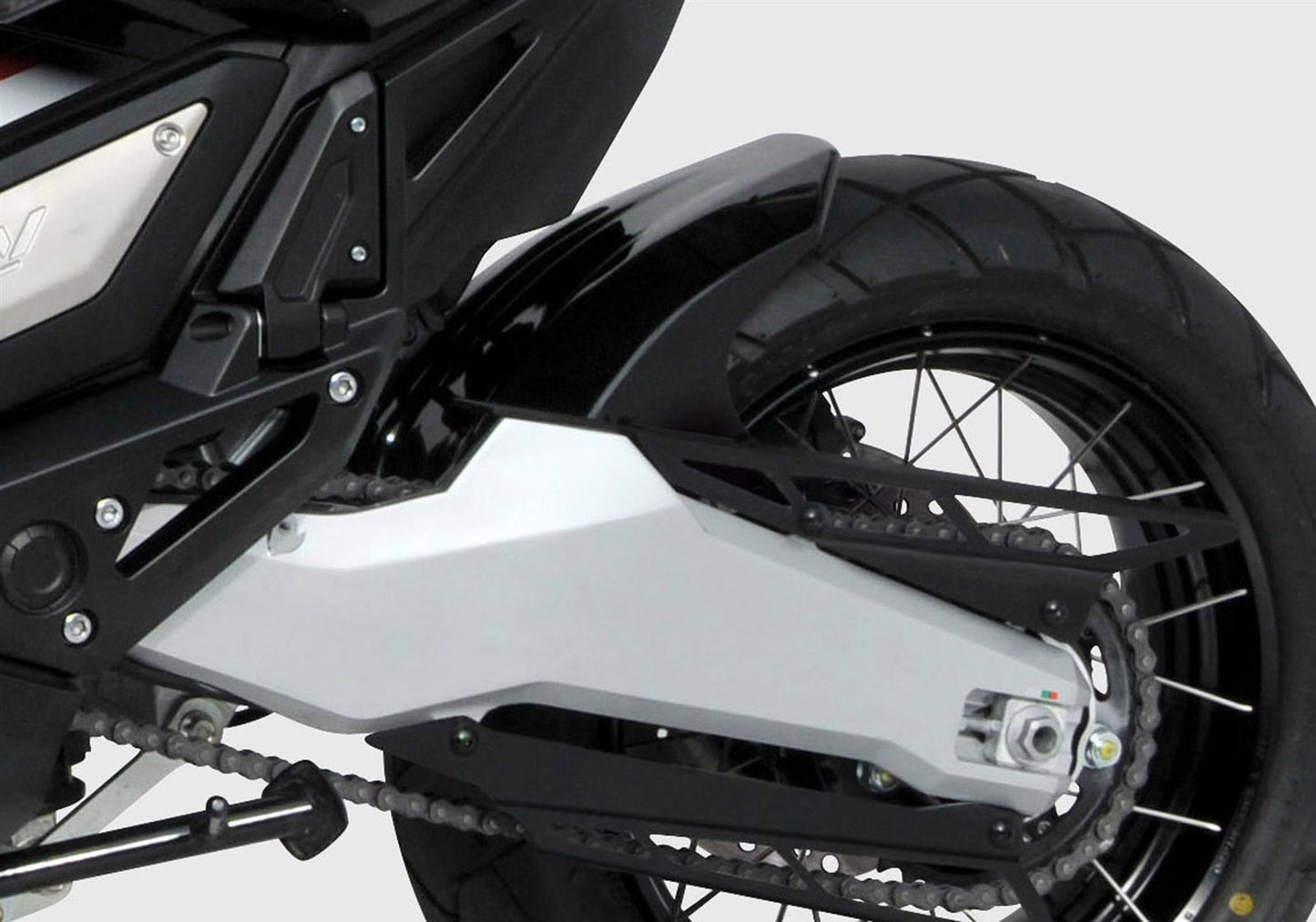 Hinterradabdeckung mit Alu-Kettenschutz passend für Honda X-ADV 2017-2020 - Kama Bike Parts