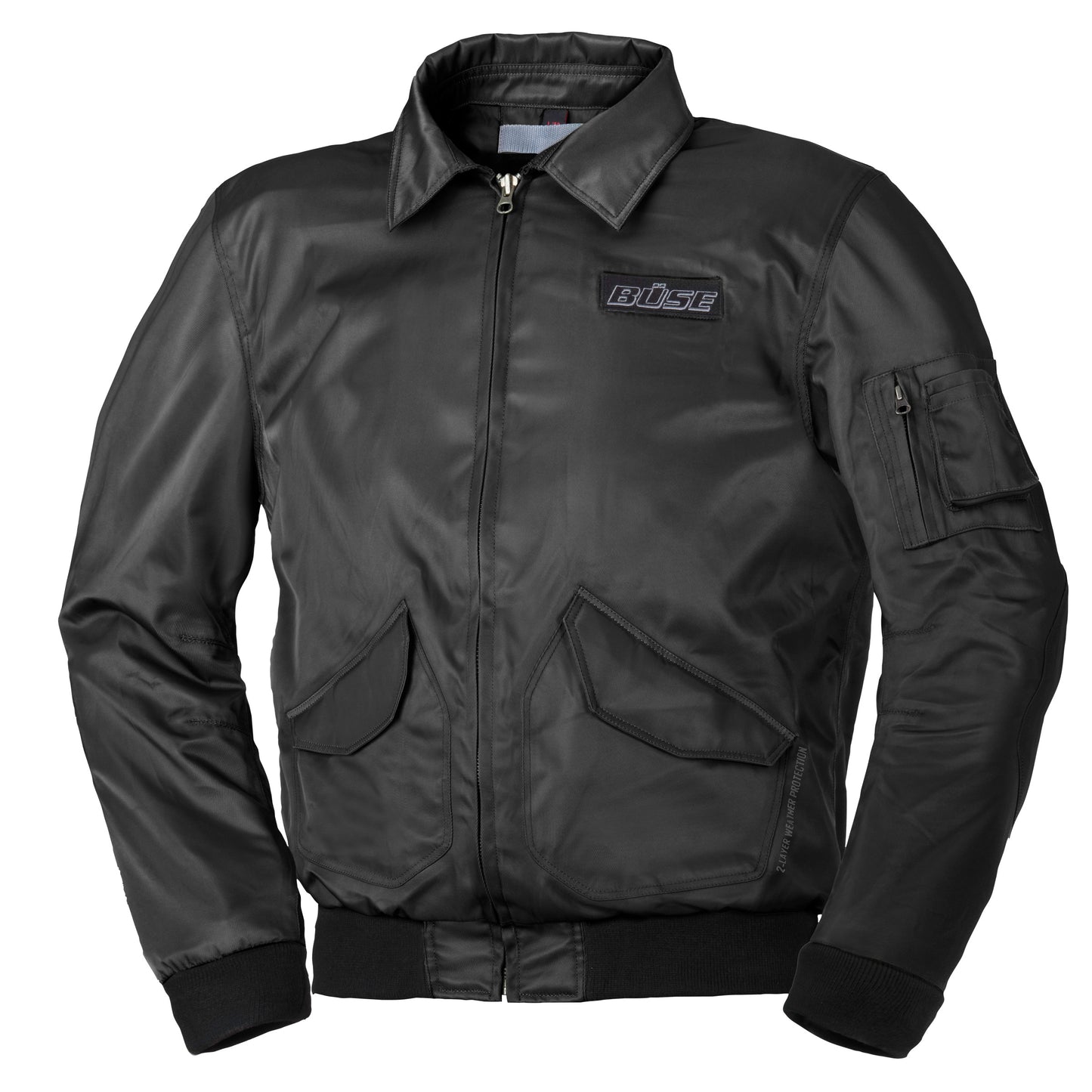 BÜSE Kingman II Motorrad-Textiljacke wasserdicht mit Protektoren