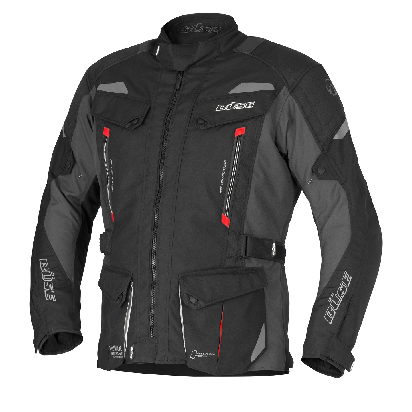 BÜSE Lago III Motorrad-Textiljacke mit Protektoren