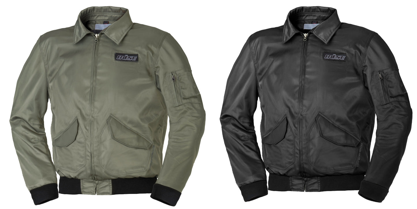 BÜSE Kingman II Motorrad-Textiljacke wasserdicht mit Protektoren
