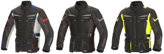 BÜSE Lago Pro Motorrad-Textiljacke wasserdicht mit Protektoren