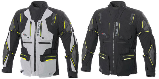 BÜSE Travel Pro Motorrad-Textiljacke wasserdicht mit Protektoren
