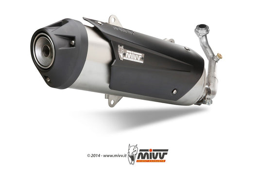 MIVV URBAN Auspuff Komplettanlage passend für KYMCO SUPER DINK 300 2009-2012