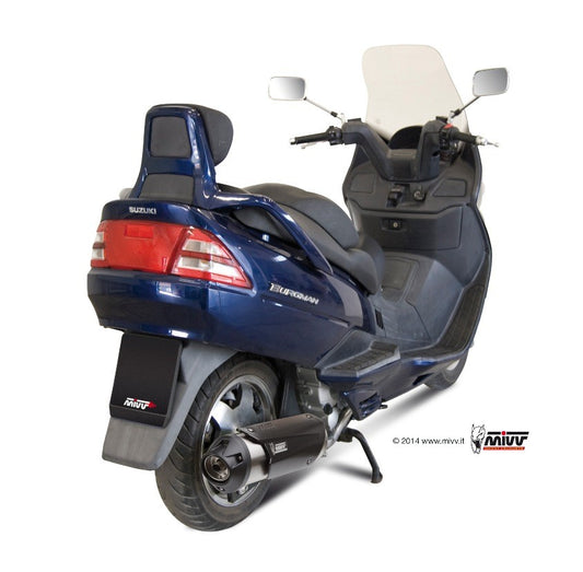 MIVV URBAN Auspuff passend für Suzuki Burgman 400 1999-2002