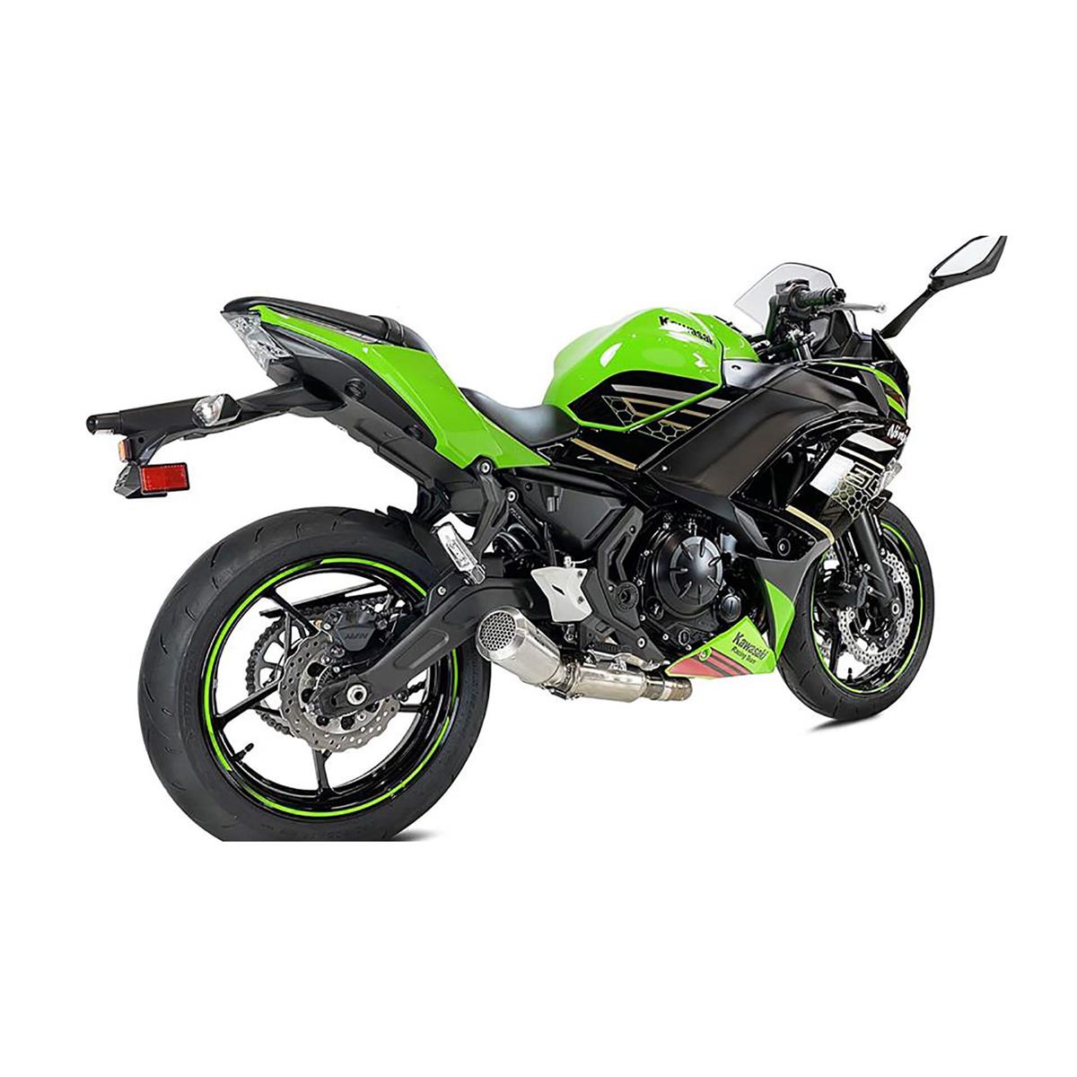IXRACE MK2 Auspuff passend für Kawasaki Z 650/Ninja 650 KLE 650 Versys 2020- - Kama Bike Parts