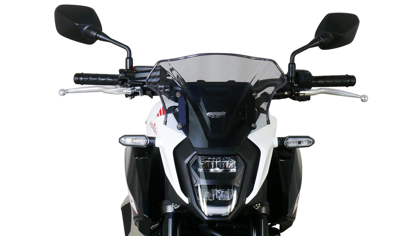 MRA Sportscheibe "NSPM" rauchgrau passend für Honda CB 500 HORNET 2024-