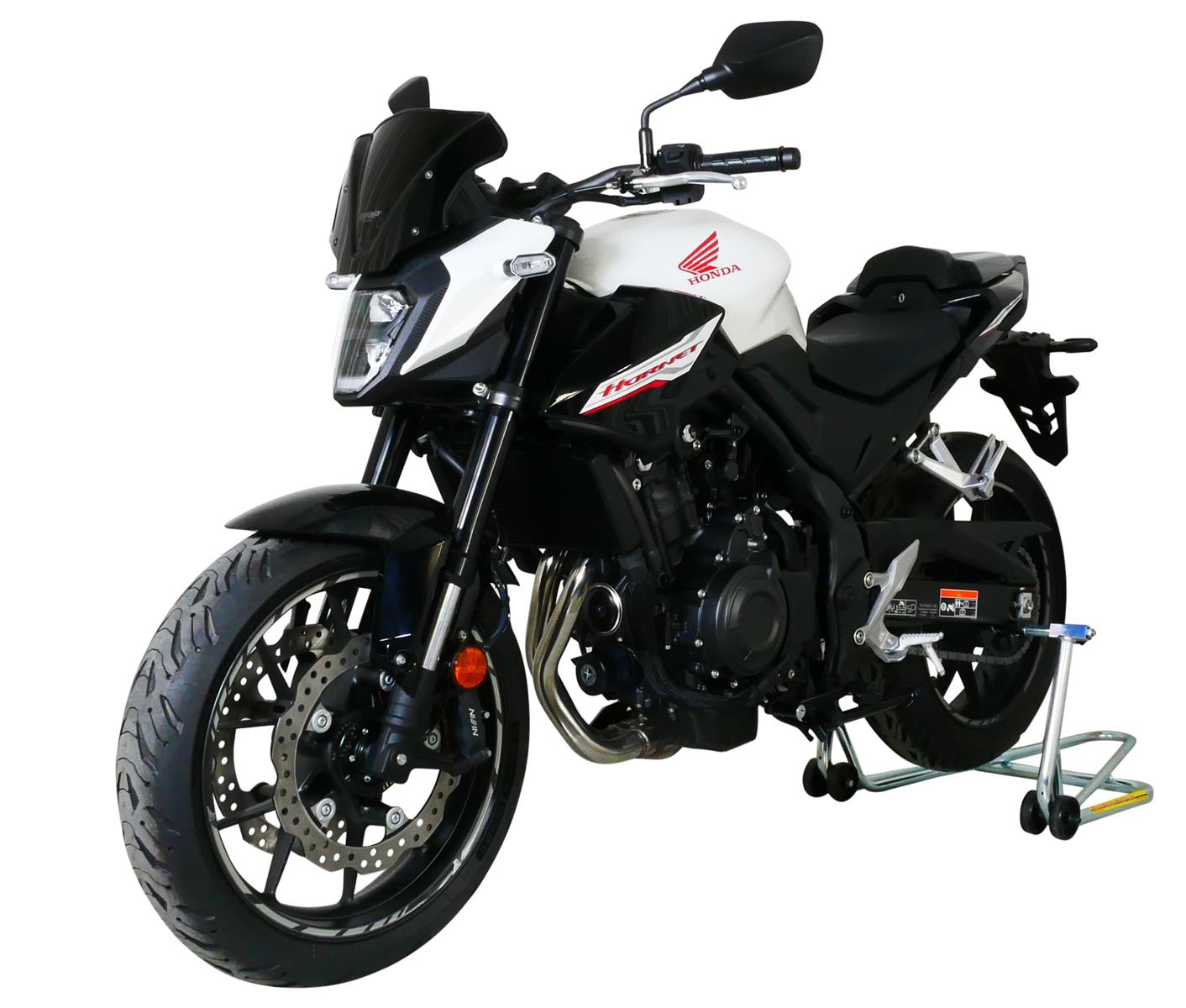 MRA Sportscheibe "NSPM" schwarz passend für Honda CB 500 HORNET 2024-