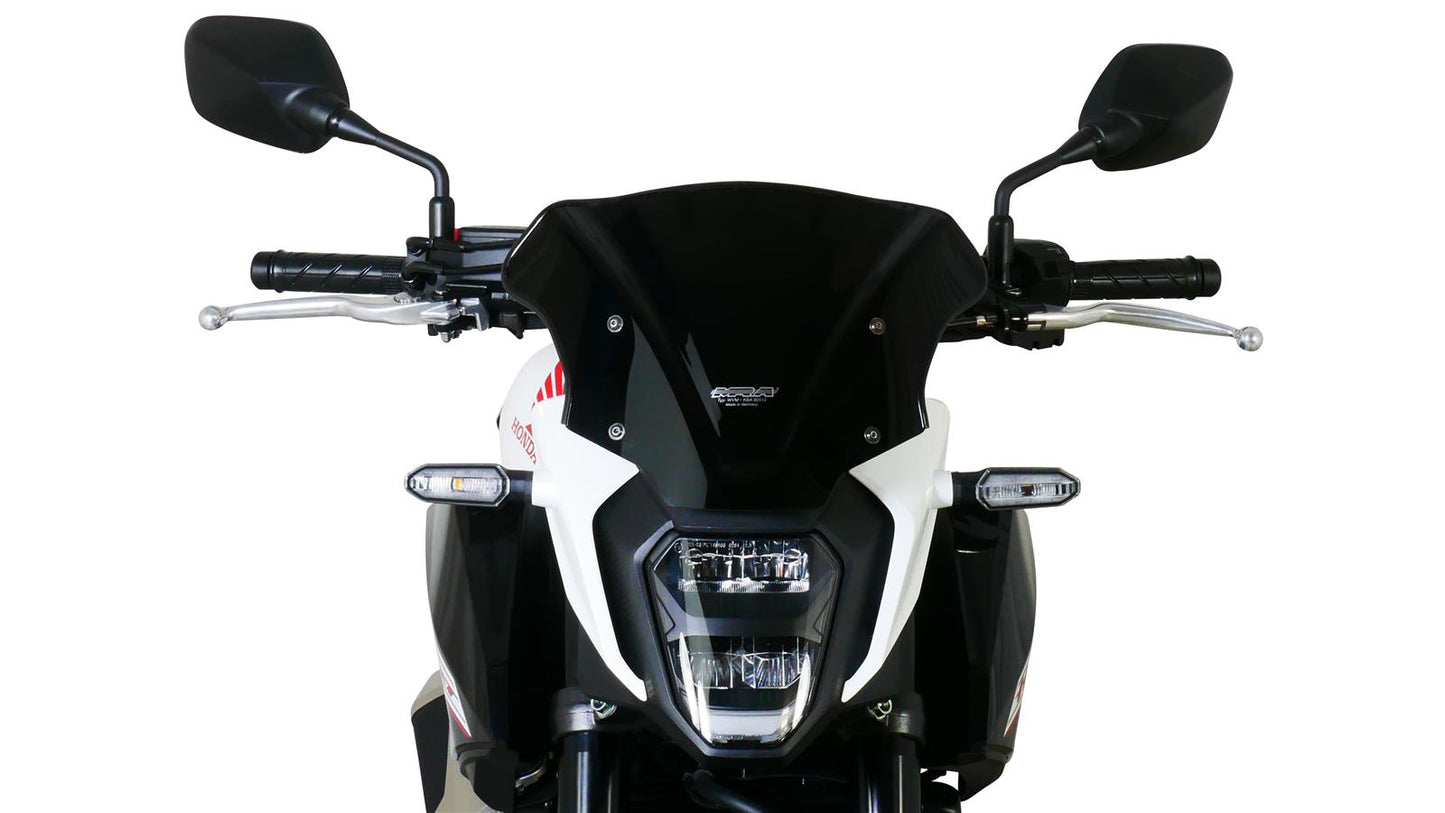 MRA Sportscheibe "NSPM" schwarz passend für Honda CB 500 HORNET 2024-